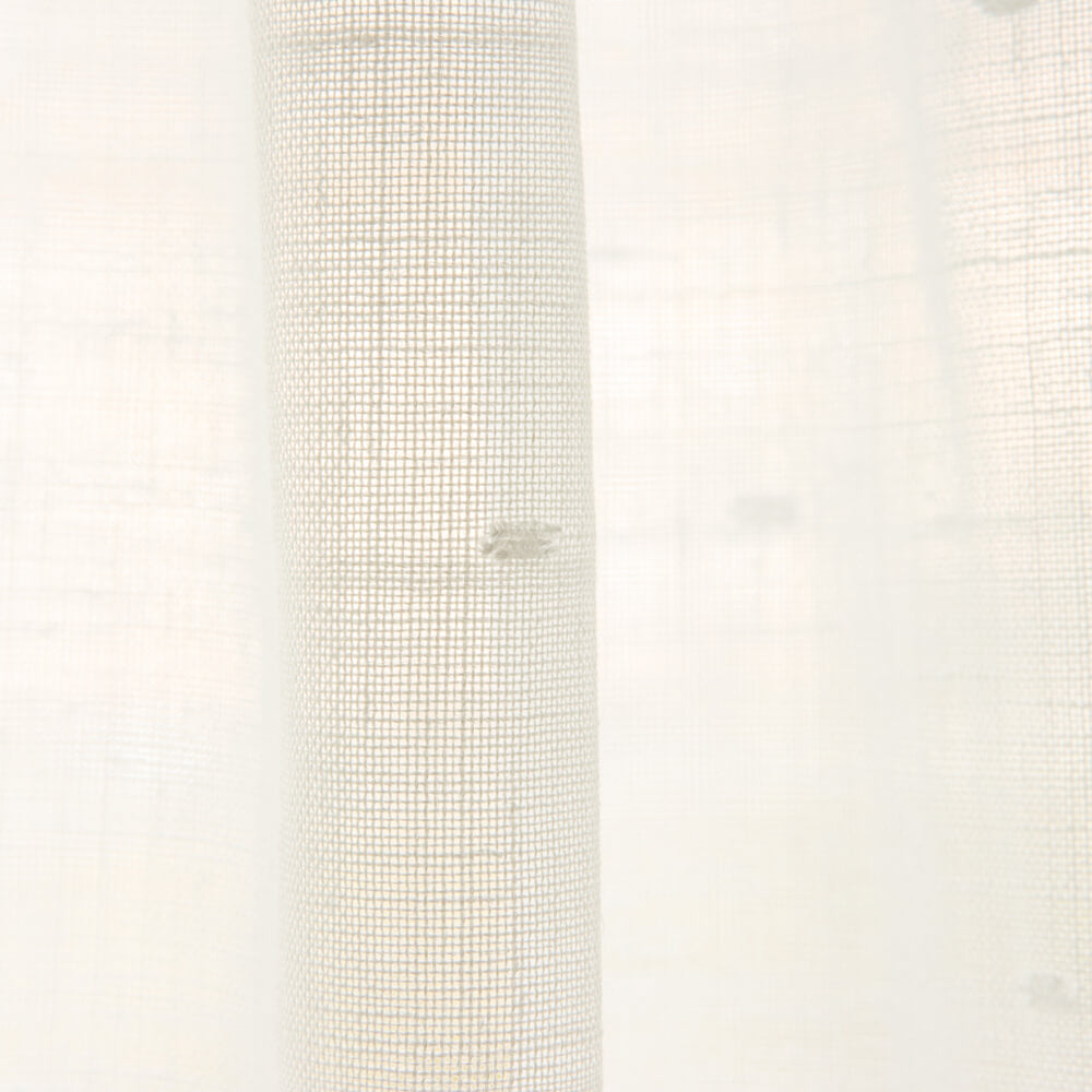 Cortina Plumeti Branco Natural - Ribes y Casals