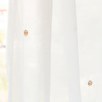 Tecido Cortina Poliéster Círculos Caramelo - Ribes y Casals