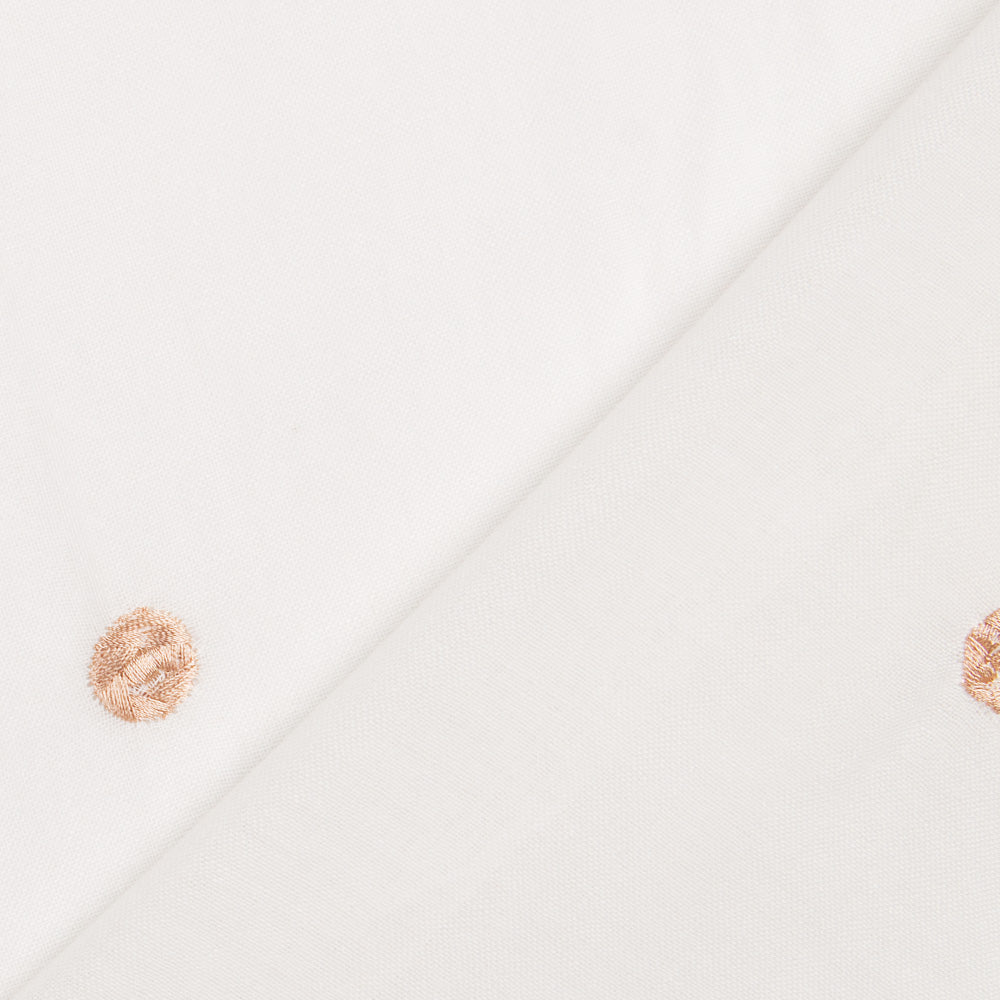 Tecido Cortina Poliéster Círculos Caramelo - Ribes y Casals