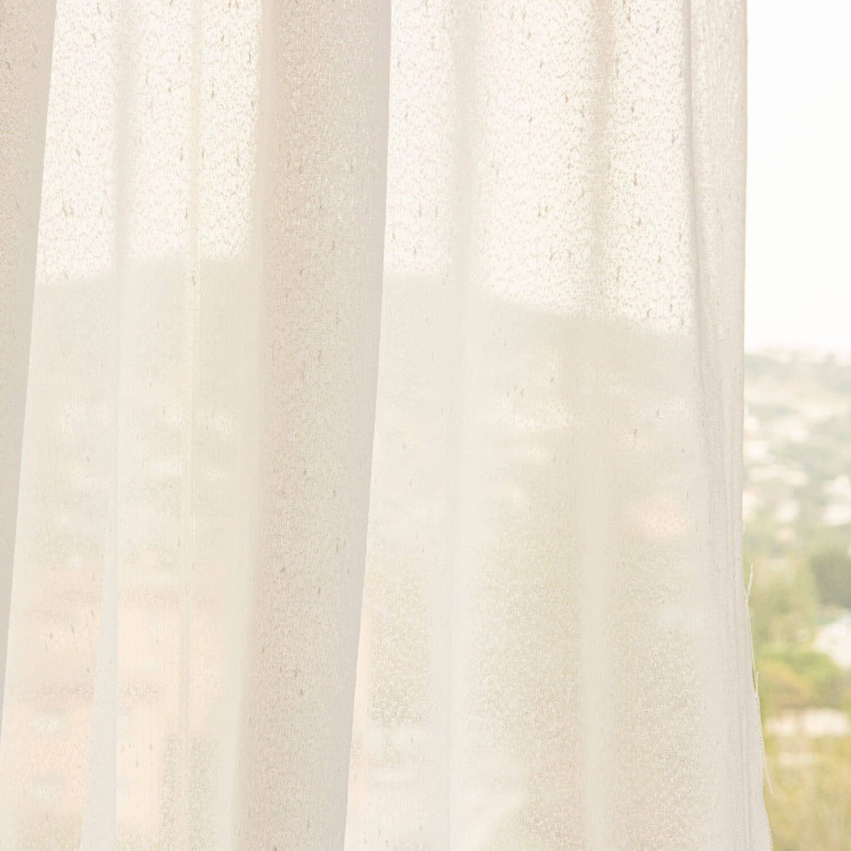 Cortina de Rede Pump Branco Natural - Ribes y Casals