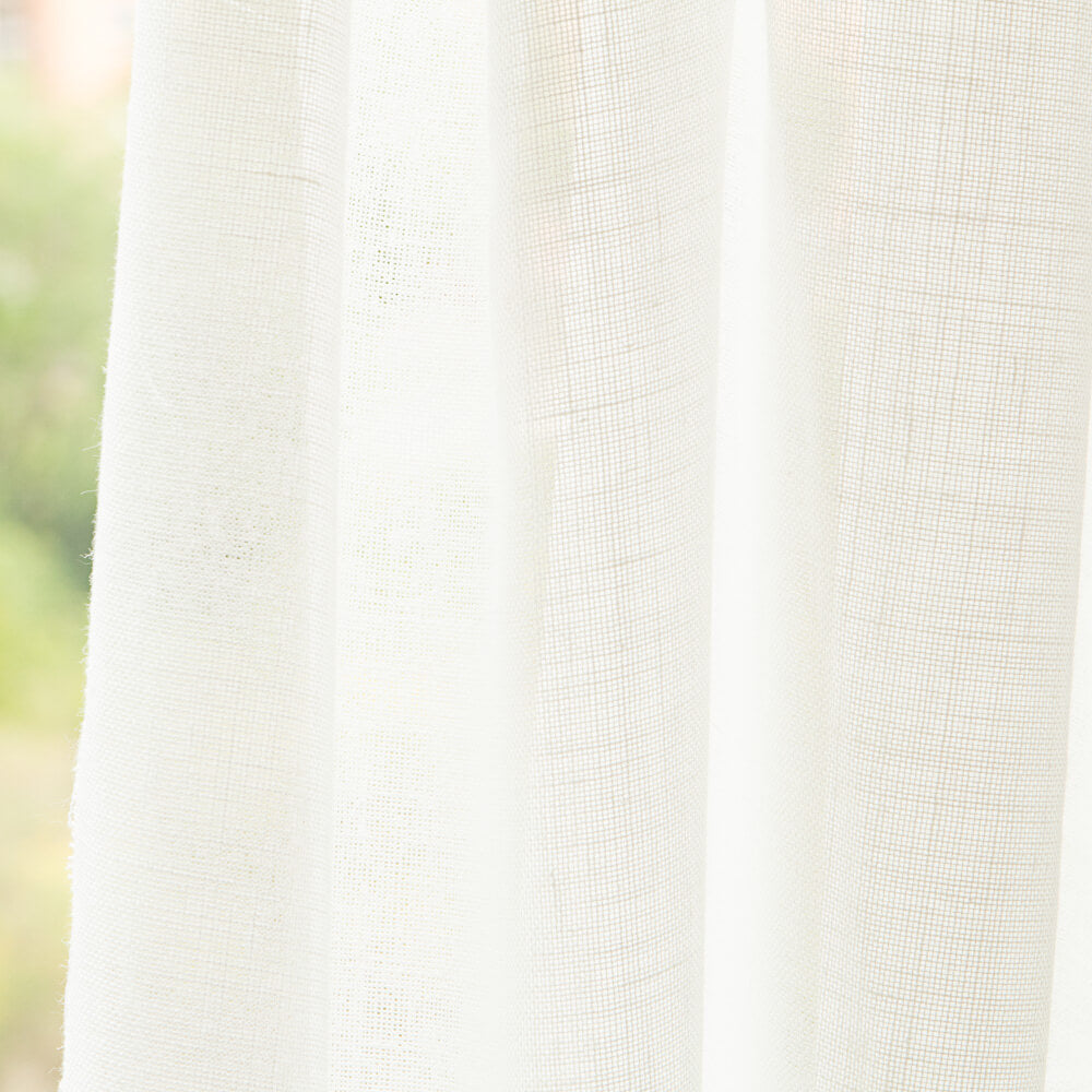 Cortina Rústica Gatas Bergamo Ecru - Ribes y Casals