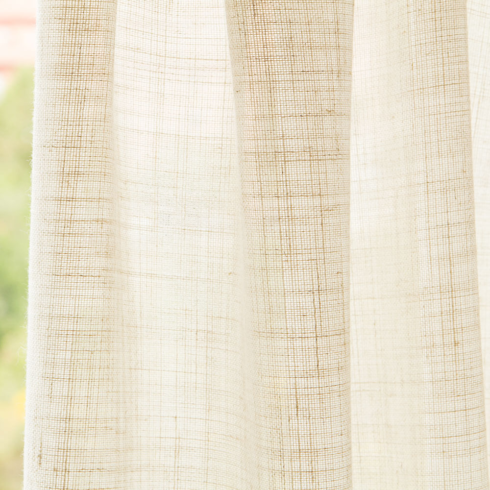 Tecido para Cortinas Rústico Lombardia Natural - Ribes y Casals