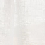 Cortina Rústica Poliéster Branco Natural - Ribes y Casals