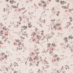 Tecido Viyella Rosas Rosa Claro - Ribes y Casals