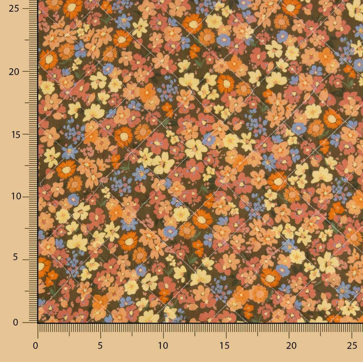 Viyella de algodão acolchoado – Prado de outono - Ribes y Casals