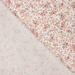 Viyela Algodão Flores cor-de-rosa - Ribes y Casals