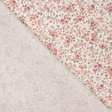 Viyela Algodão Flores cor-de-rosa - Ribes y Casals