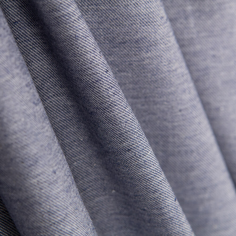 Viyela azul Denim - Ribes y Casals