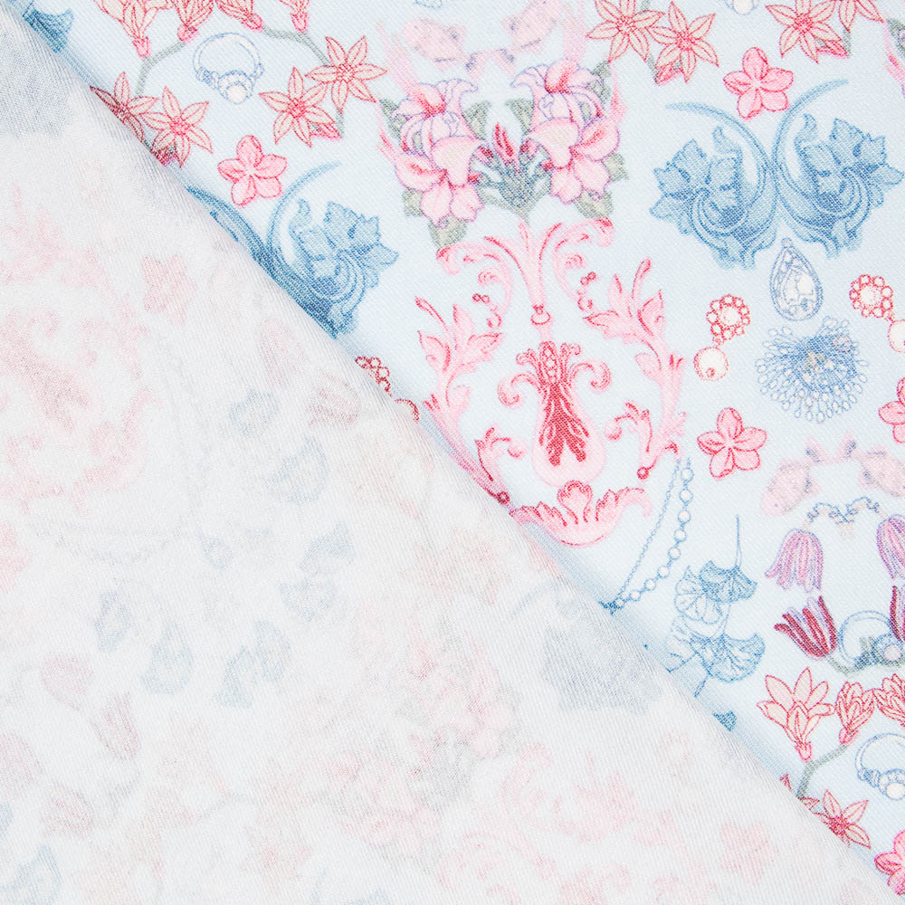 Franela Barroco Azul Céu - Ribes y Casals