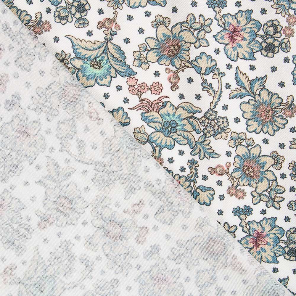 Retal Viyela Cretonero Verdes 65x140 cm - Ribes y Casals