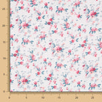 Franela Flor Cretone Cinzento - Ribes y Casals