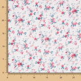 Franela Flor Cretone Cinzento - Ribes y Casals