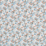 Viyela Flores Raminhos Celeste - Ribes y Casals