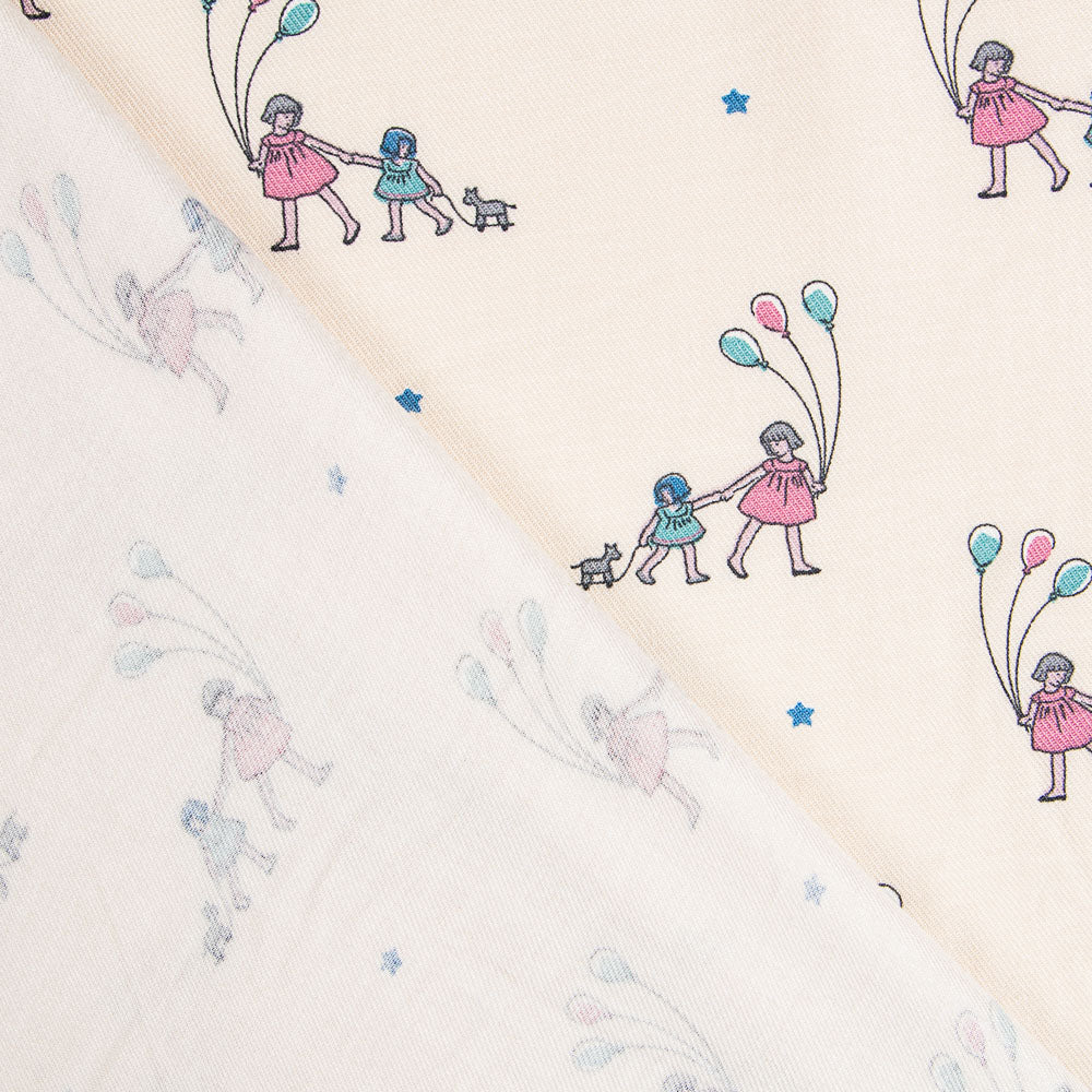 Franela Creme Menina - Ribes y Casals