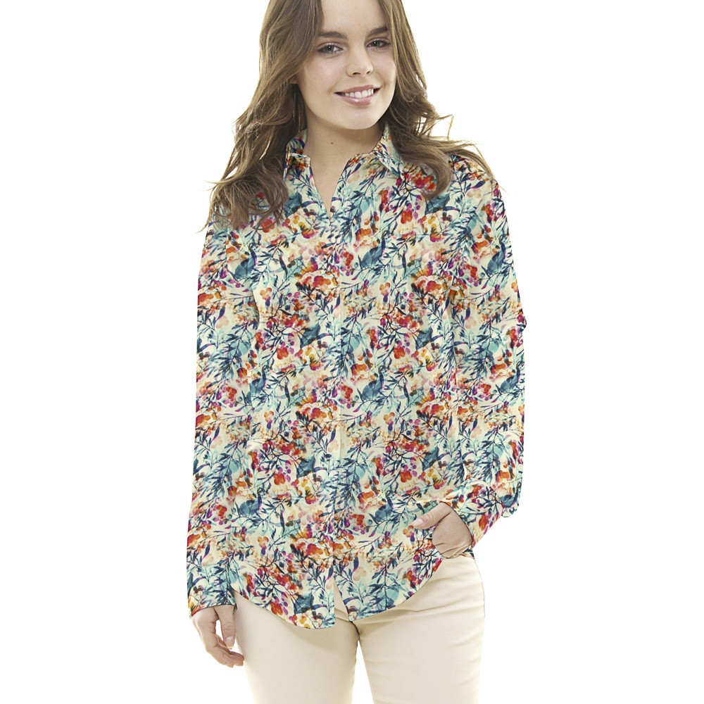 Tecido Algodão Bosque Amarelo - Ribes y Casals