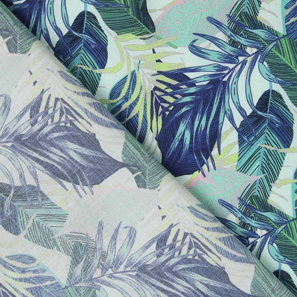 Tecido Algodão Selva Verde - Ribes y Casals