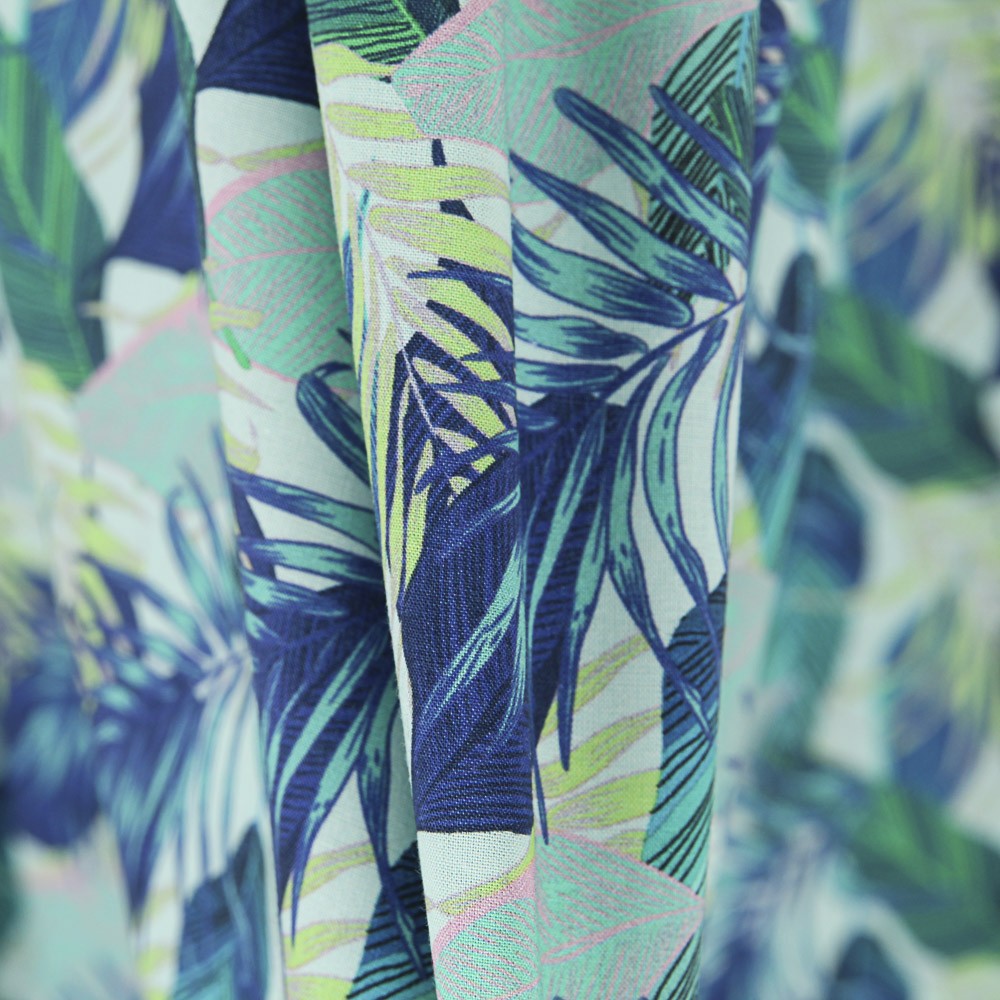 Tecido Algodão Selva Verde - Ribes y Casals