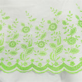 Voile Bordado Pistache - Ribes y Casals