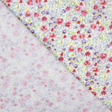 Voile Algodão Flores Nimes Vermelho - Ribes y Casals