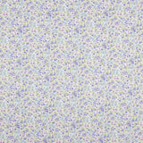 Voile Algodão Flores Scarlet Lilás - Ribes y Casals