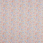 Voile Algodão Flores Scarlet Laranja - Ribes y Casals