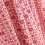Voile Algodão Supima Print 04 Rosa - Ribes y Casals