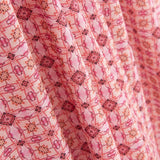 Voile Algodão Supima Print 04 Rosa - Ribes y Casals