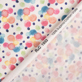 Voile Algodão Supima Print 05 Laranja - Ribes y Casals