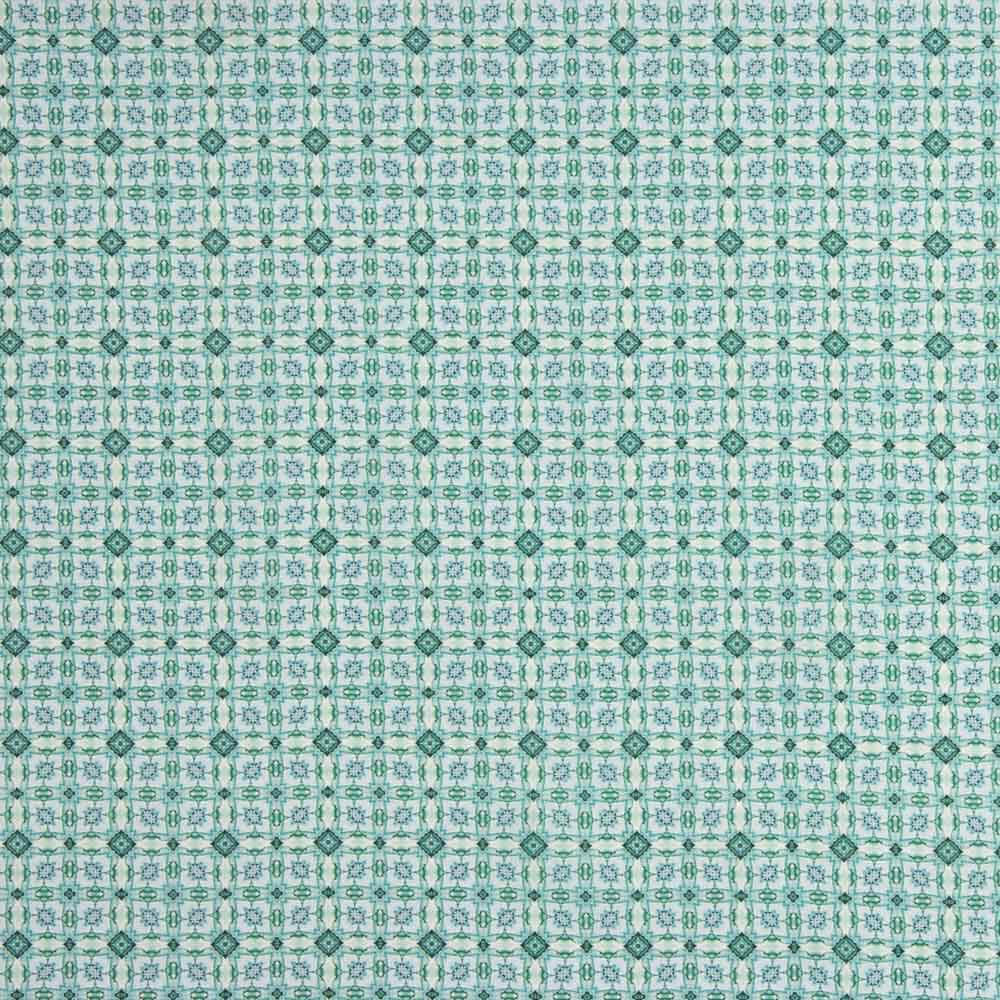 Voile Algodão Supima Print 04 Verde - Ribes y Casals