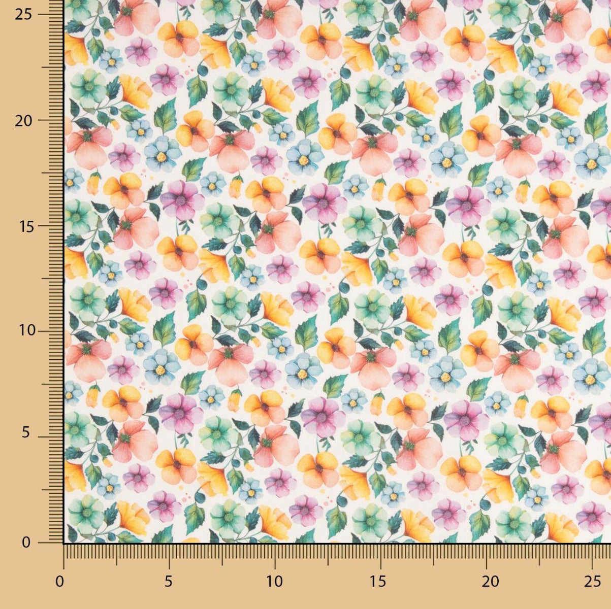 Voile Algodão Supima Print 06 - Ribes y Casals