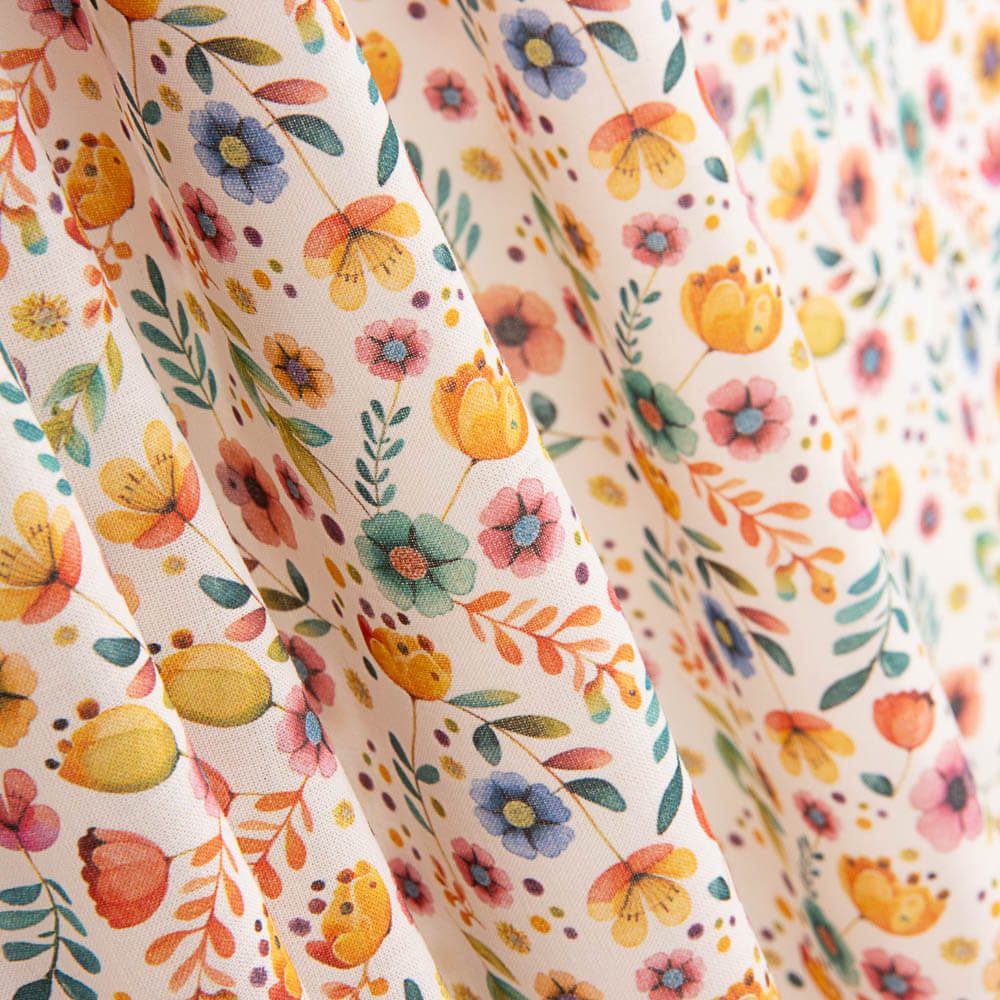 Voile Algodão Supima Print 08 - Ribes y Casals