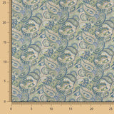 Voile Algodão Supima Print 09 Azul - Ribes y Casals