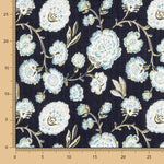 Voile Estampado Floral Marinho - Ribes y Casals