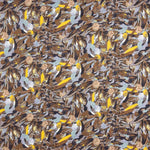 Voile Estampado Folhas Azul - Ribes y Casals