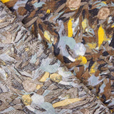 Voile Estampado Folhas Azul - Ribes y Casals