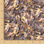 Voile Estampado Folhas Rosa - Ribes y Casals