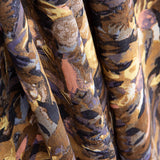 Voile Estampado Folhas Rosa - Ribes y Casals