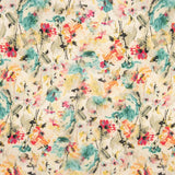 Voile Viscose Aquarela Flowers - Ribes y Casals