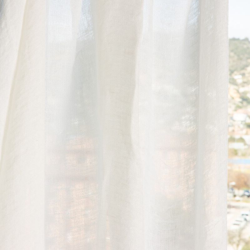 Confecção de cortina franzida em voile - Ribes y Casals