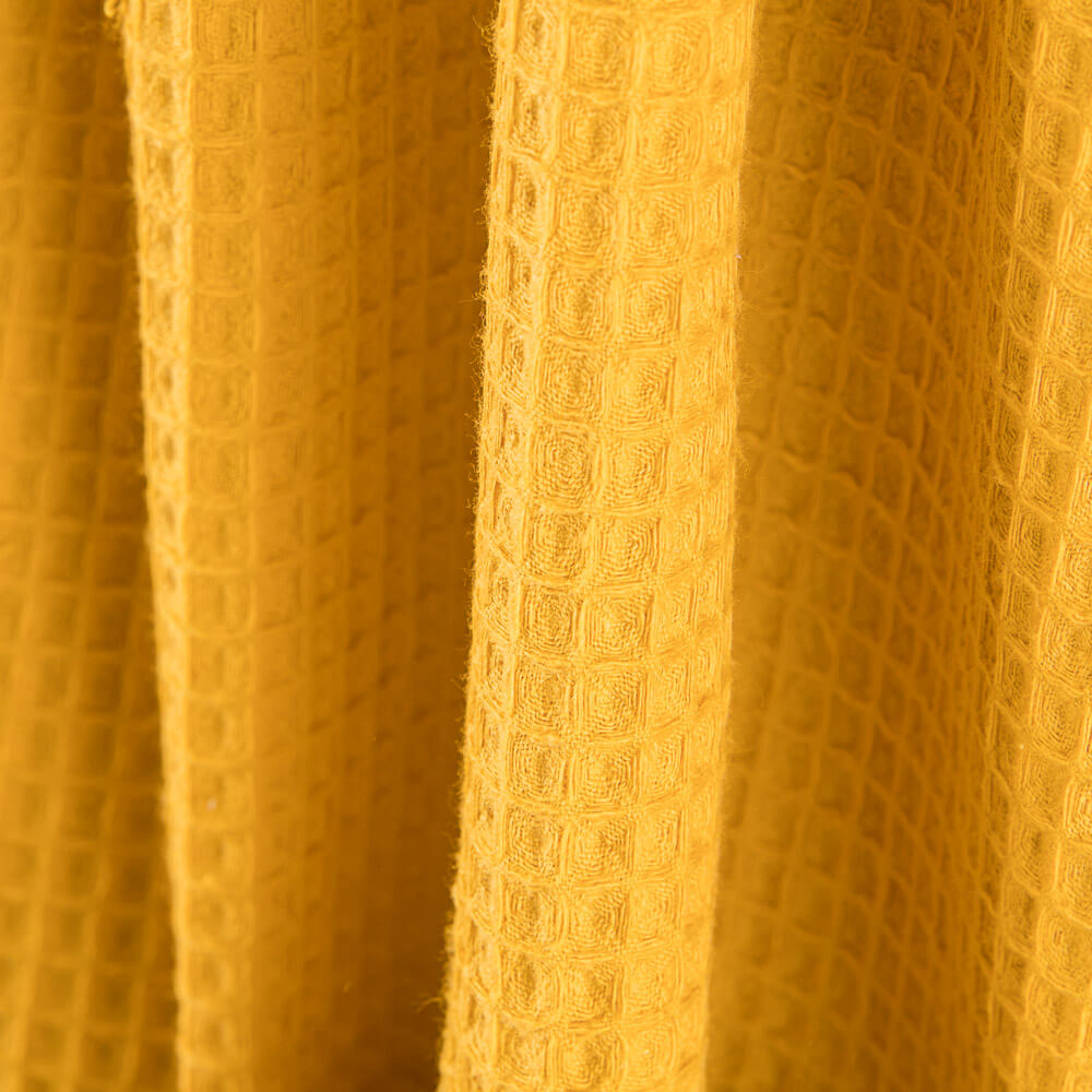 Piqué Waffle Curcuma - Ribes y Casals