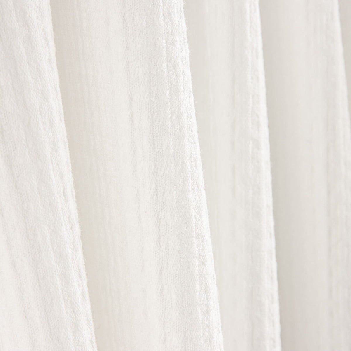 Piqué Waffle Fino Branco - Ribes y Casals