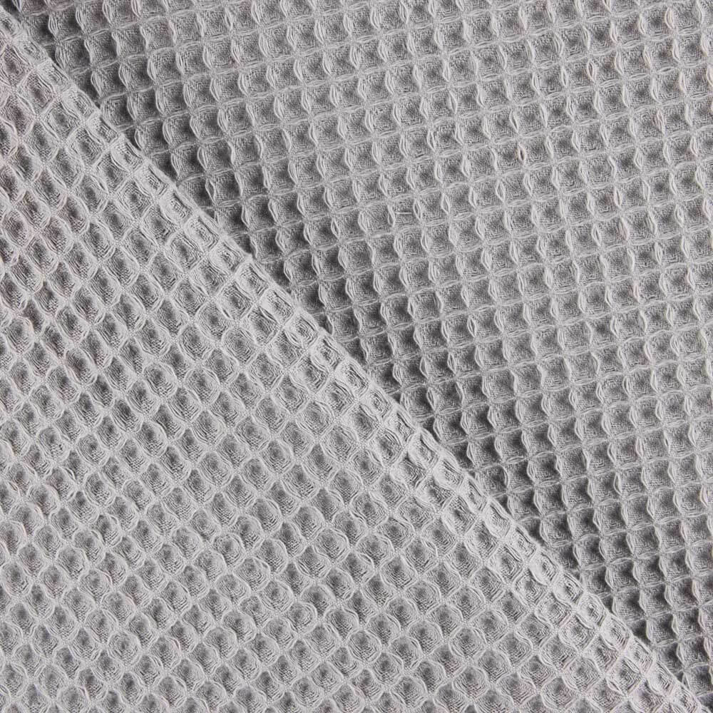 Piqué Waffle Gris Medio - Ribes y Casals