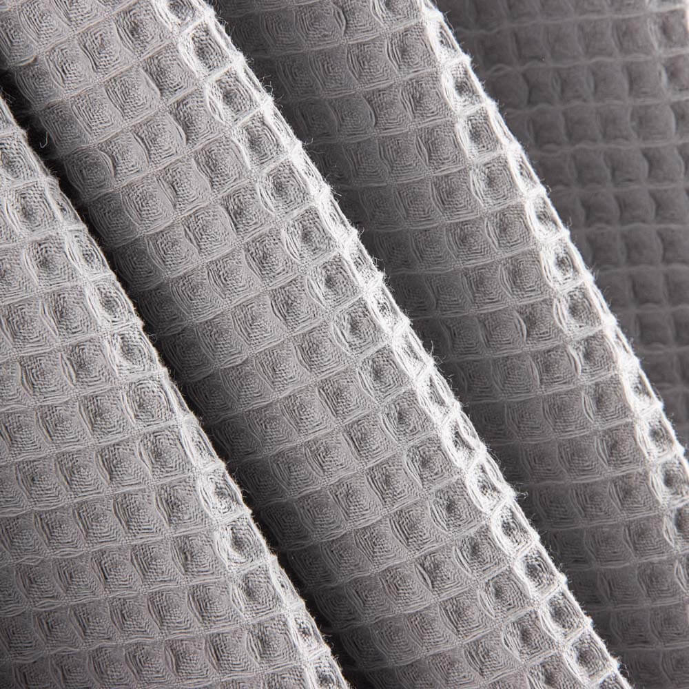 Piqué Waffle Gris Medio - Ribes y Casals