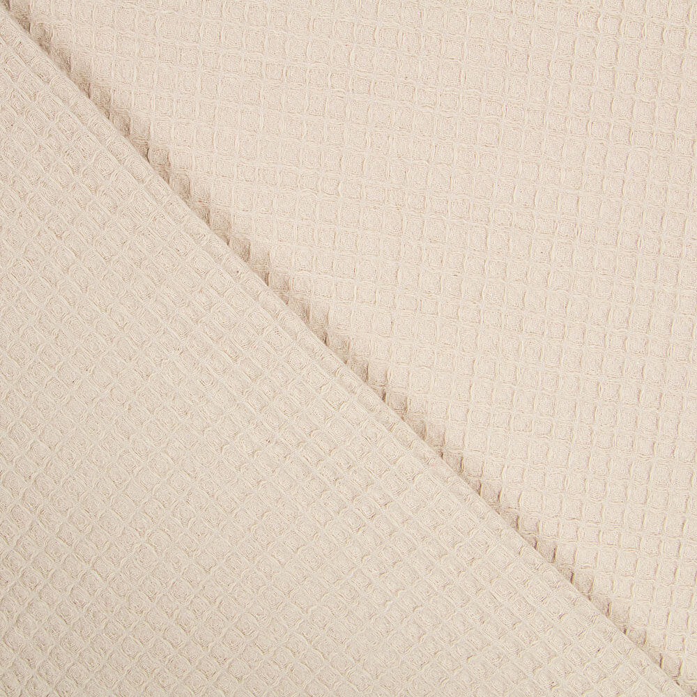 Piqué Waffle Areia - Ribes y Casals