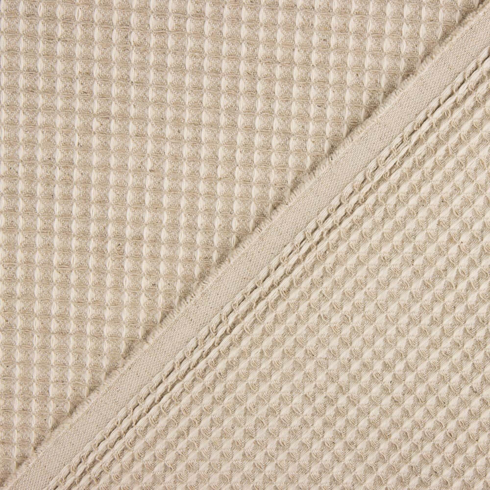 Waffle Piqué 280cm Areia - Ribes y Casals